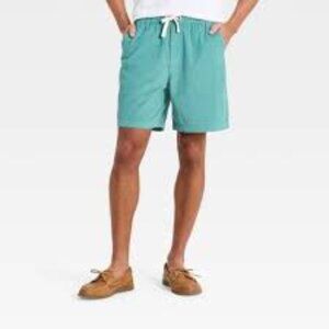No Boundaries Men's  Light Blue Lounge Shorts